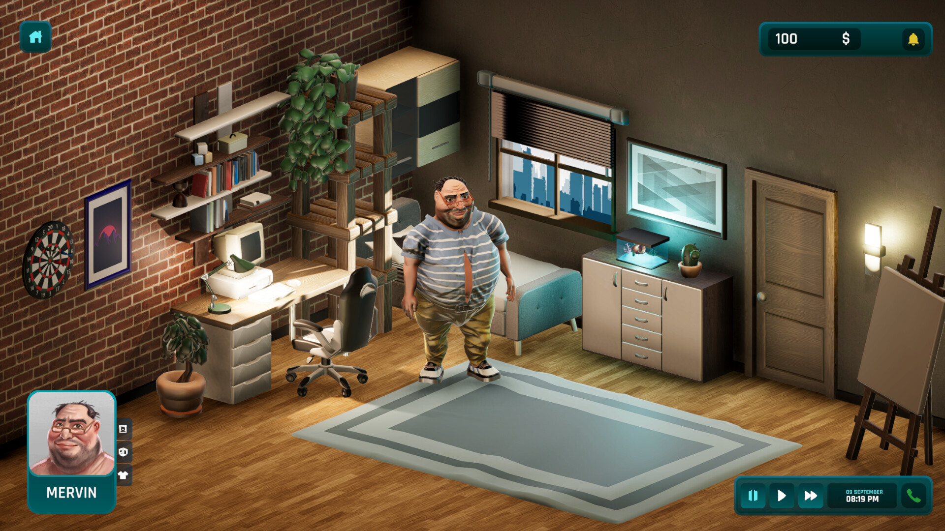 《书呆子模拟器》中文版-润格副业网-每天分享热门副业赚钱项目