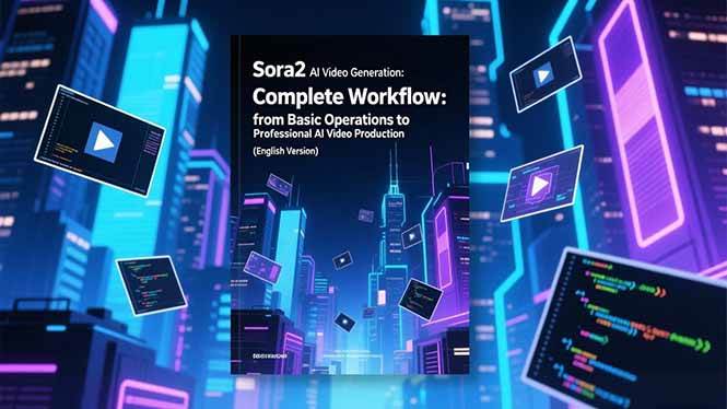 （16758期）Sora2 AI视频生成的系统教程（英文版）：从基础操作到专业级AI视频制作的完整工作流-润格副业网-每天分享热门副业赚钱项目