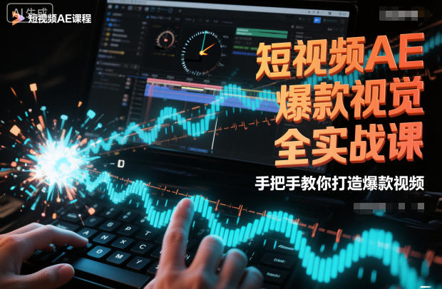 短视频AE爆款视觉全实战课,手把手教你打造爆款视频-润格副业网-每天分享热门副业赚钱项目
