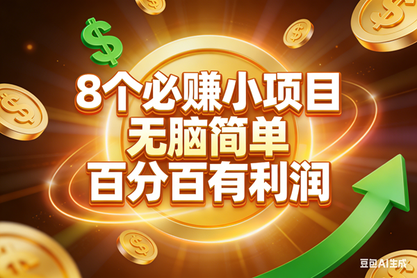 （17178期）10个必赚小项目，无脑简单，百分百有利润，副业首选，日入200+-润格副业网-每天分享热门副业赚钱项目