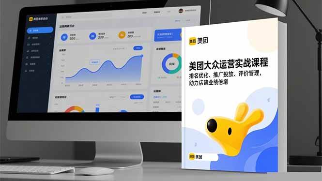 （16518期）美团大众运营实战课程，排名优化、推广投放、评价管理，助力店铺业绩倍增-润格副业网-每天分享热门副业赚钱项目